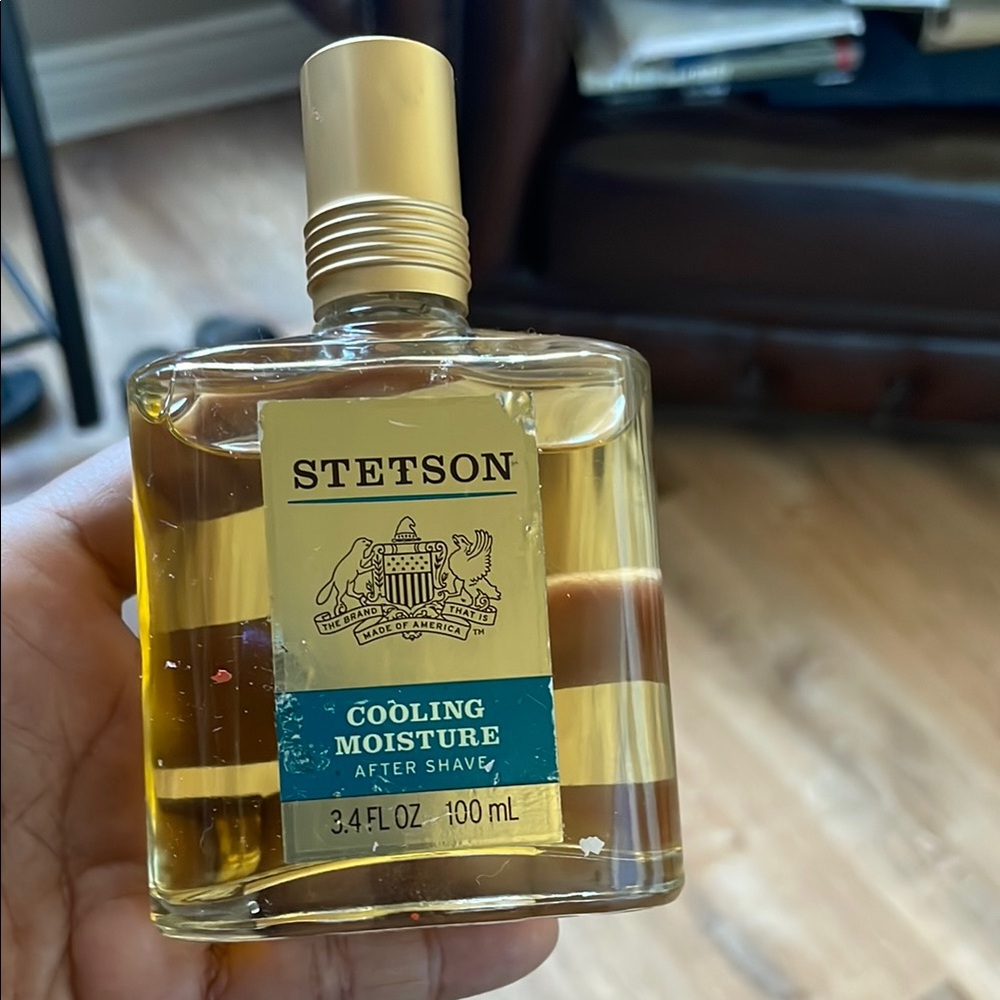 Stetson Gold Shaving Aftershave Cooling Moisture